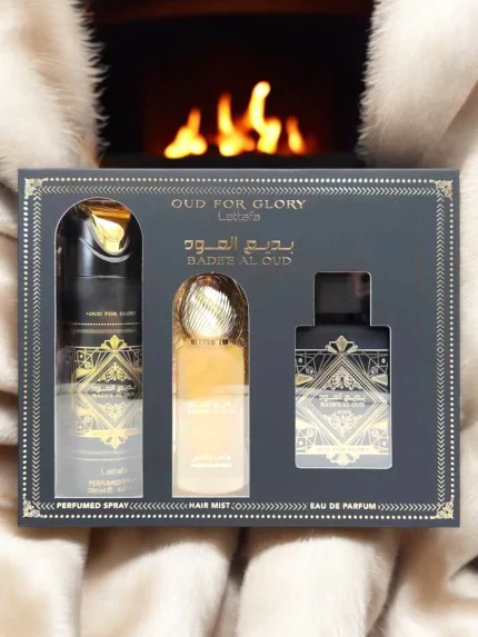 LATTAFA – OUD FOR GLORY (BADEE AL OUD) – Set 3 Piezas